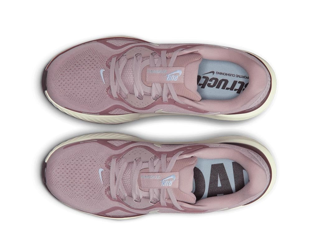 Кроссовки для бега женские Nike Structure 26 W Розово-бордовые