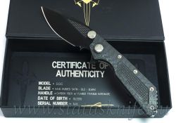 Нож Marfione Custom DOC ELMAX DLC Hand Rubbed Satinфотография - 10