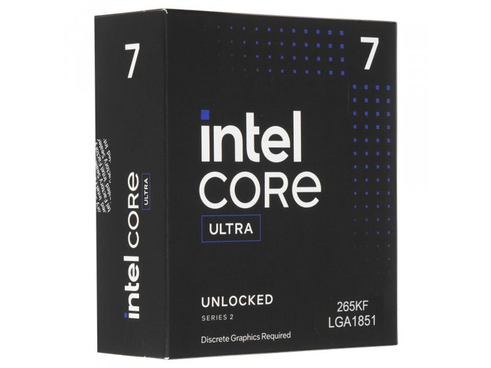 Процессор Intel Core Ultra 7 265KF LGA1851 BOX [BX80768265KF]
