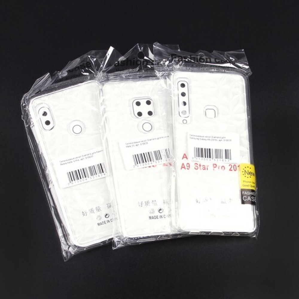 Силиконовый чехол Diamond для Huawei Nova 3i/ Huawei P Smart+, 010635