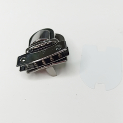 Замок-защелка на зажимах 42*50 Черный никель