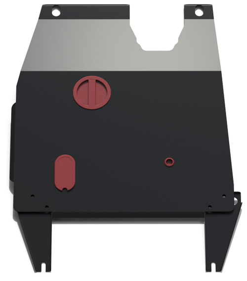 Защита картера и КПП АвтоБроня для Chery Fora (A21) (V - 1.6; 2.0) 2006-2010/Vortex Estina I (V - 1.6; 2.0) 2008-2012, сталь 1.8 мм, с крепежом, 111.00902.3