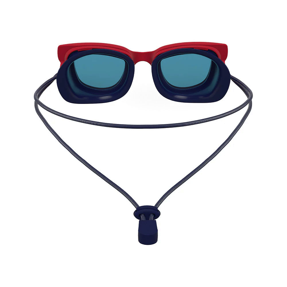 Очки для плав. детск. SPEEDO Kids Sunny G Seaside, 8-7750491618, ГОЛУБЫЕ линзы, красная оправа