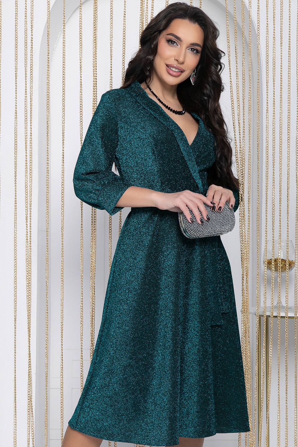 Платье Калимба (изумруд) П12122 LT Collection (Акция)