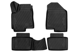 Коврики Standard, 3D в салон CHANGAN CS35, 2013- , 4 шт. (полиуретан, чёрные) Element.CARCHN00001