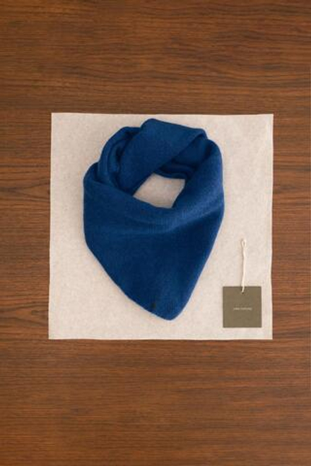 ZARA TIMELESS — КОСЫНКА ИЗ 100% КАШЕМИРА, ЯРКО-СИНИЙ