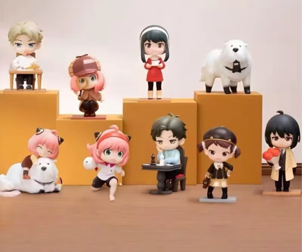 Рандомная фигурка Blind Box Pop Mart Spy Family Play House Daily Life Series Figurines