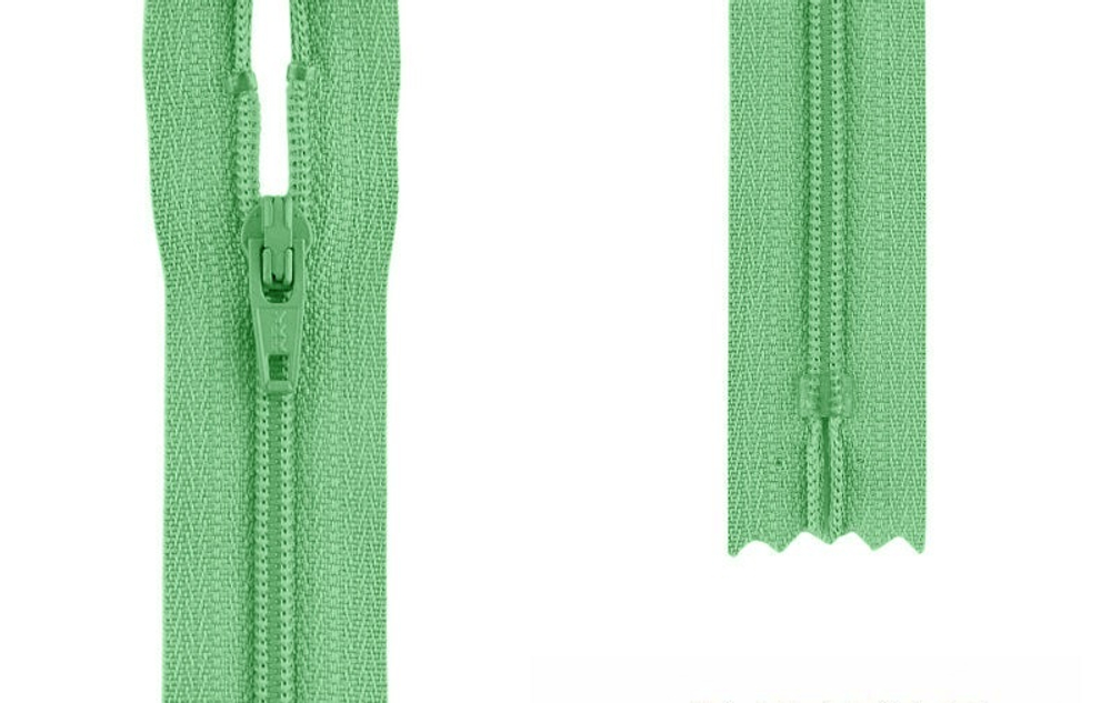 Молния витая, цв.538 неразъемная, YKK Тип 5, 20 см