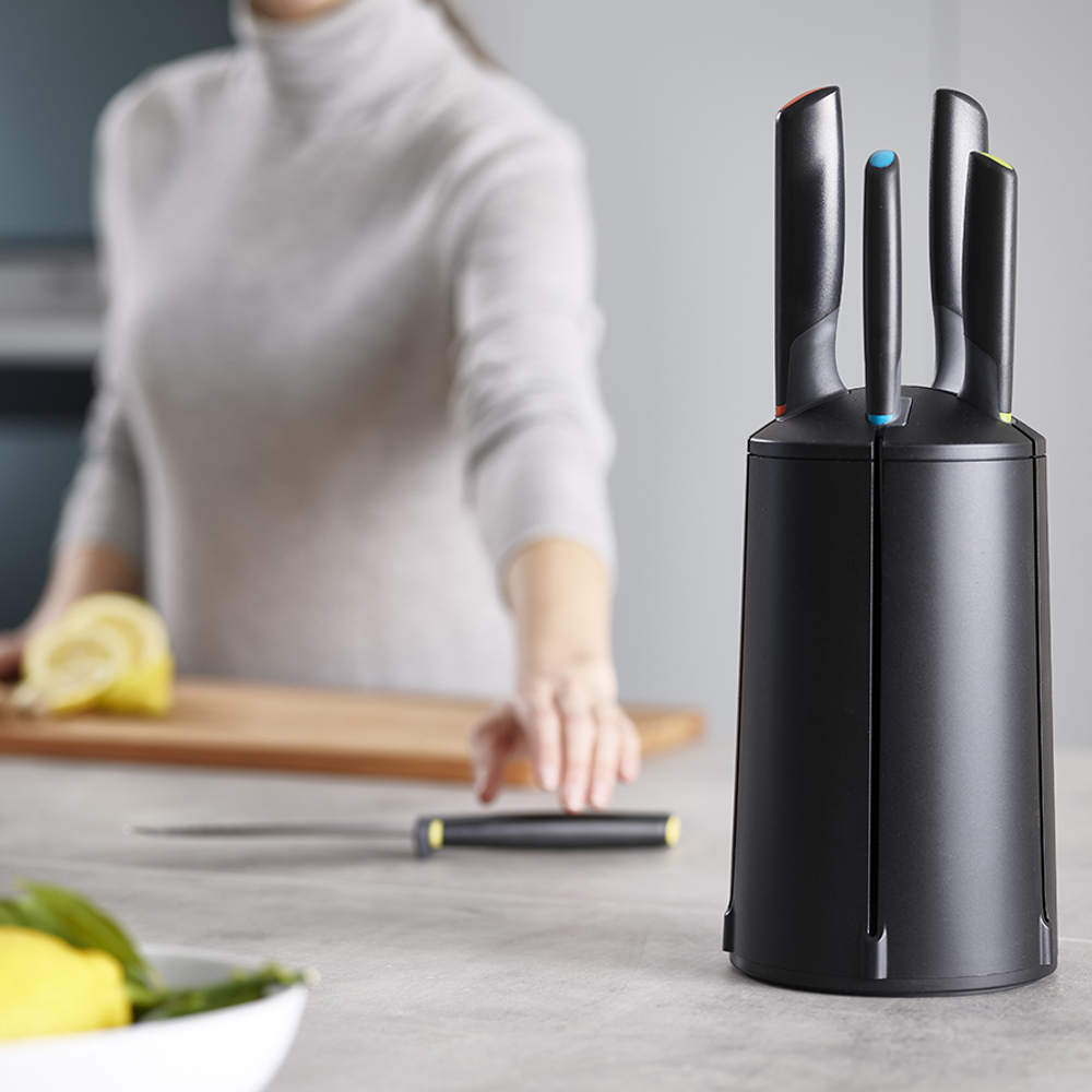 Набор ножей в подставке elevate carousel, 5 шт.