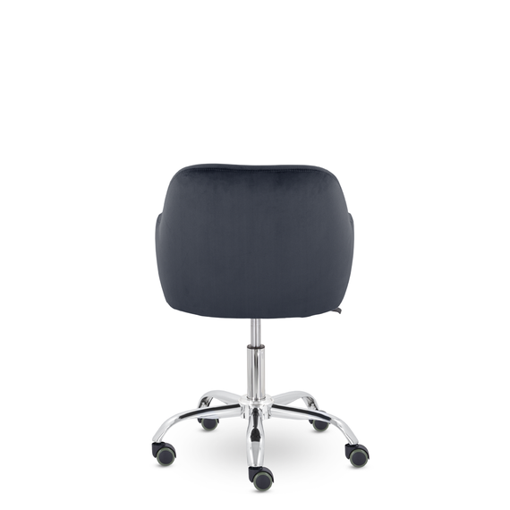 Кресло Кремона хром Velutto 20 (черный)