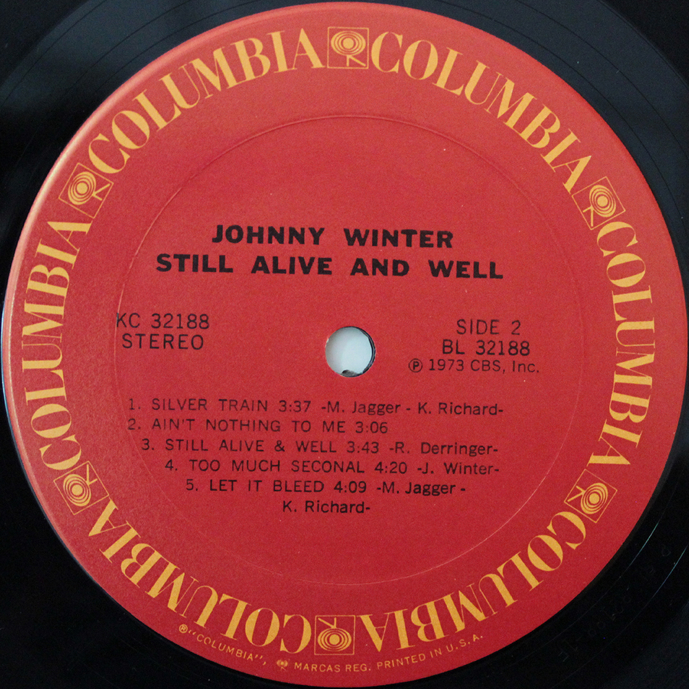 Johnny Winter / Still Alive And Well (LP)
