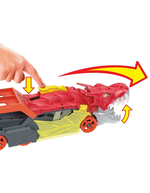 Hot Wheels GTK42 — игровой набор «Разъяренный Дракон с хранилищем для машинок» в масштабе 1:64