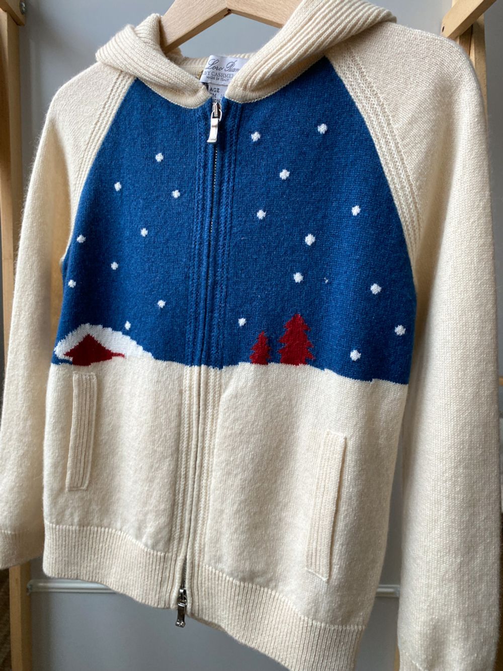 Новая кашемировая толстовка Loro Piana, 104