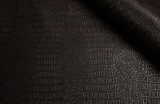 Искусственная кожа Crocodile (Крокодил) С-6 черный