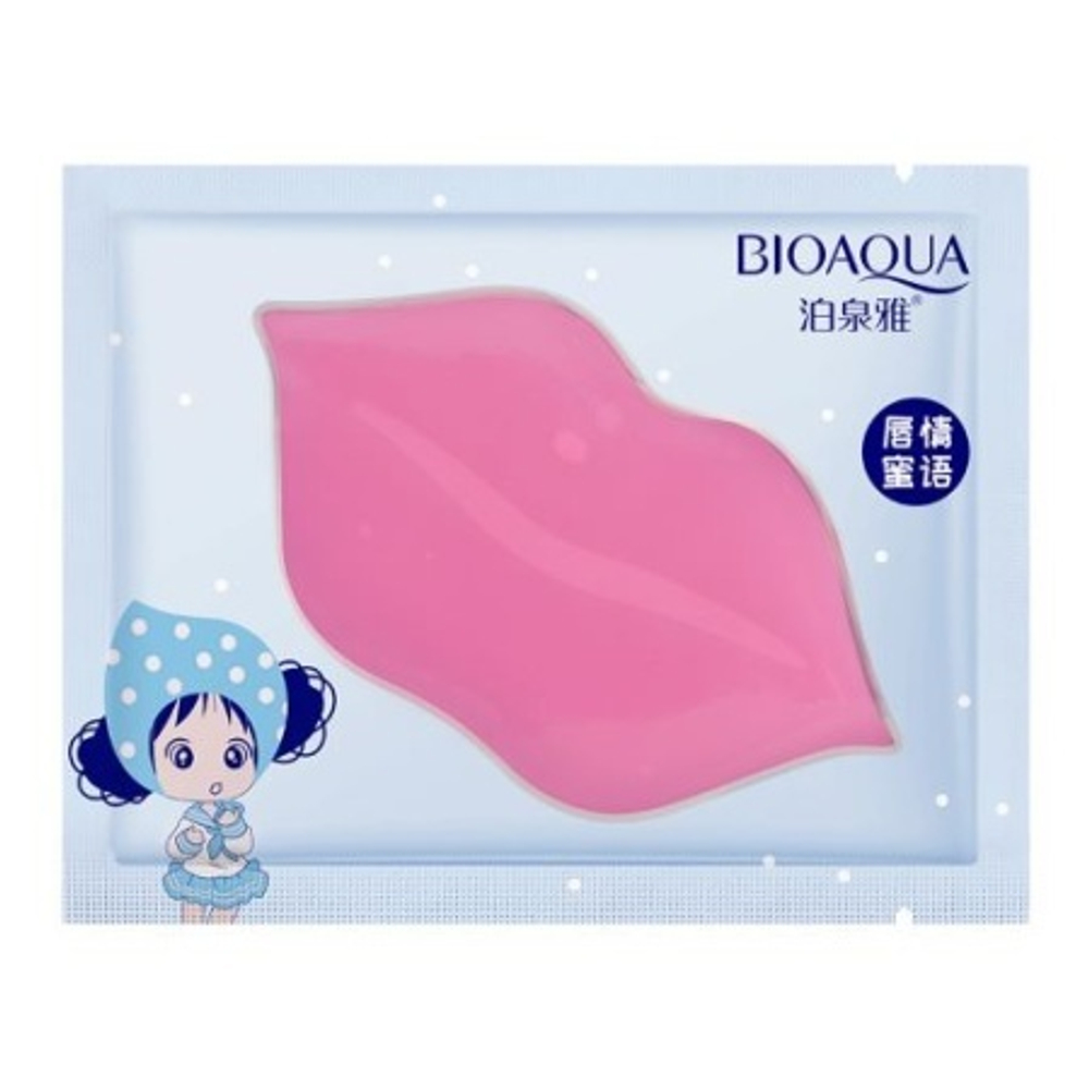 BIOAQUA Маска для губ с экстрактом черники