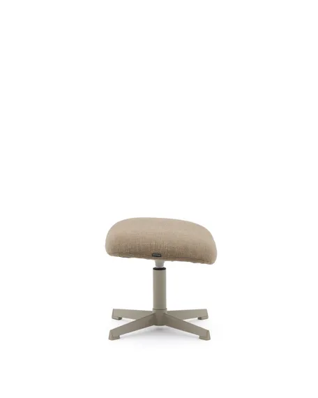 Крутящийся пуф Jaspe светло-коричневый