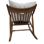 ГАРВАРД Кресло-качалка из массива дуба