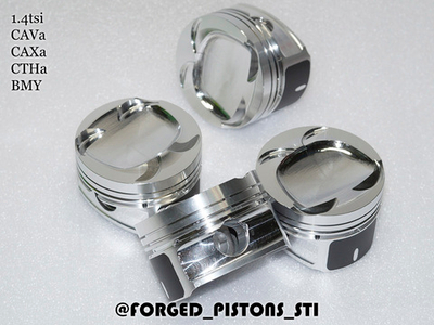 Поршни СТИ VolksWagen 1,4 CAVa, CAXa, BMY, CTHA под кольца 1,2/1,5/2,5
