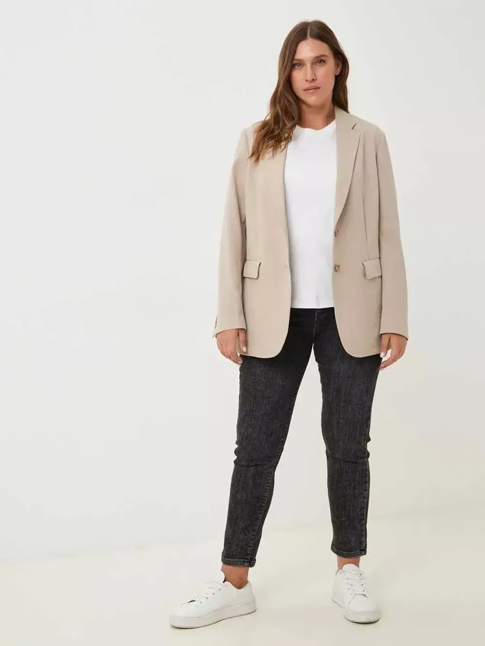 Джинсы утепленные больших размеров