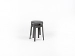 Табурет пластиковый Nardi Stack Mini, базальт