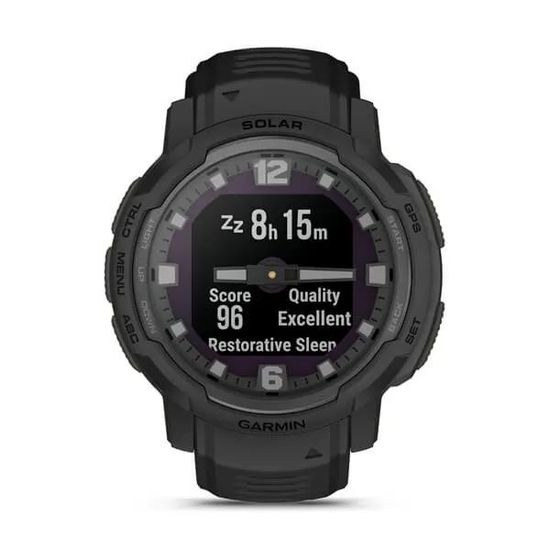 Умные часы Garmin Instinct Crossover Solar - Tactical Edition, черный