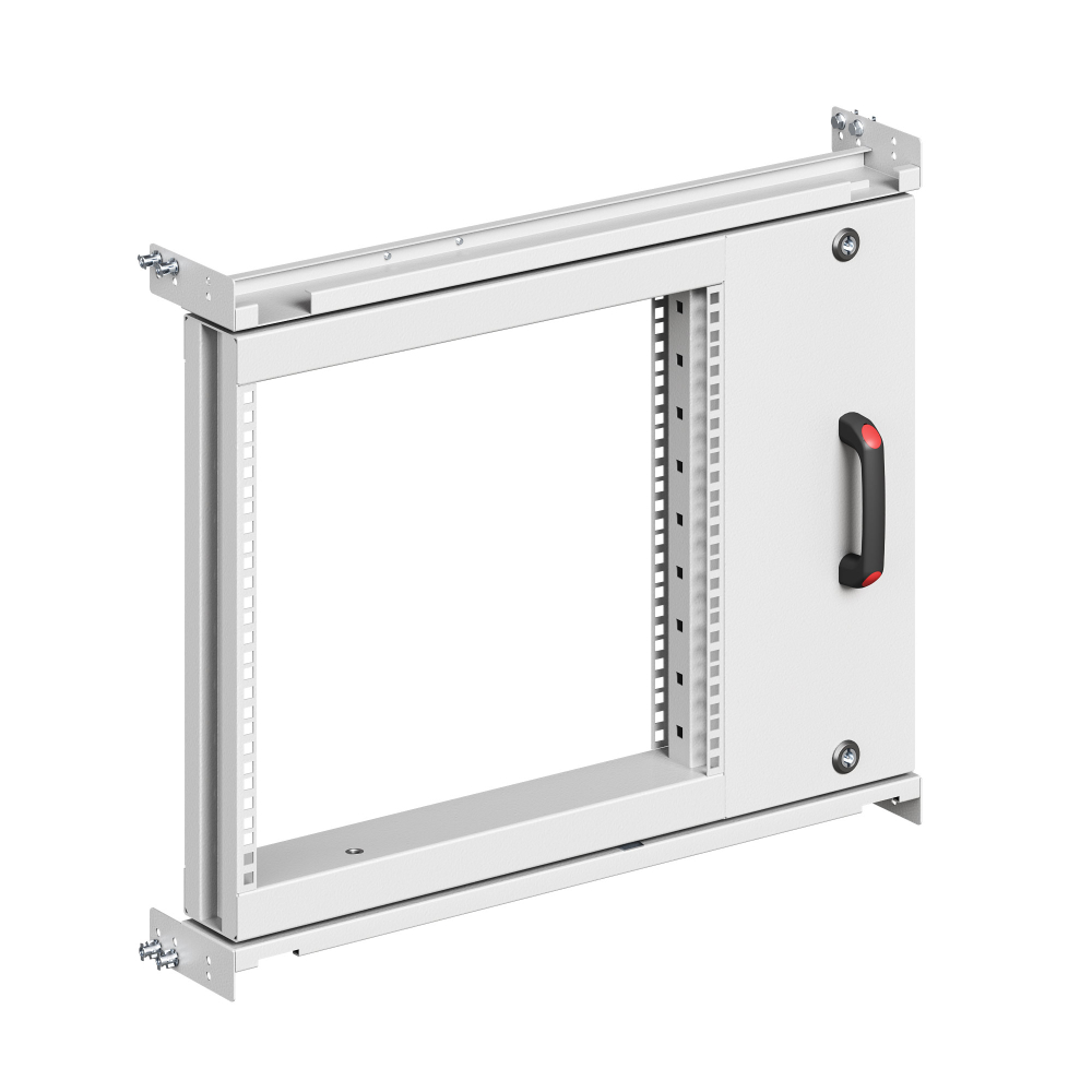 Рама поворотная частичная 12U для 19" оборудования для корпусов CQE & CQE N, ВхШ 800х800 мм