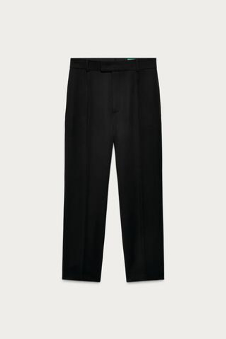 ZARA X MARISA BERENSON БРЮКИ-КАПРИ, ЧЕРНЫЙ
