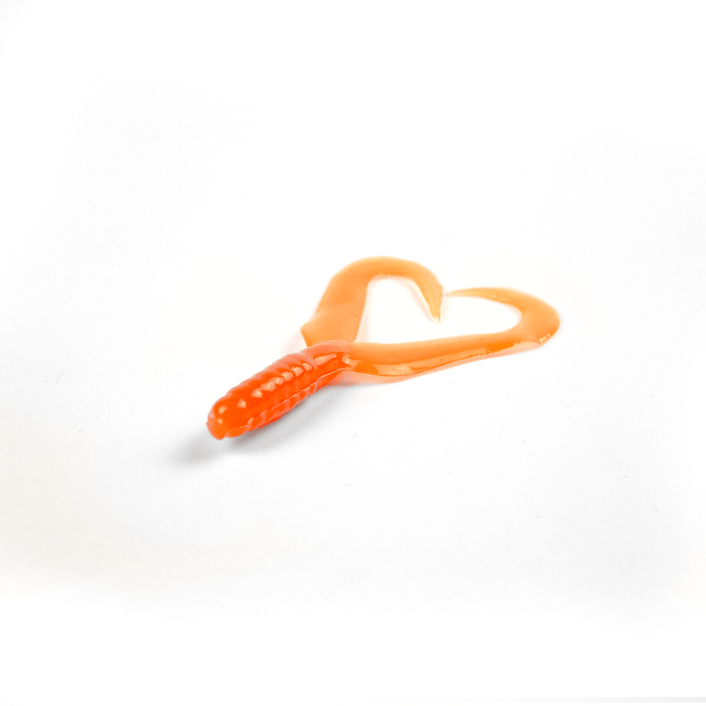 Твистер двухвостый NoName (70мм, 25шт/уп)