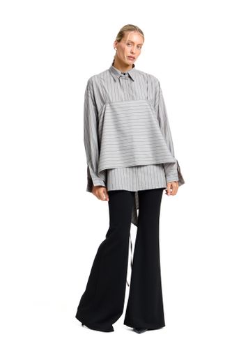 Брюки клеш Invitation black