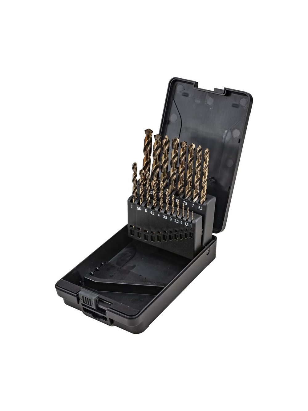 Набор сверл по металлу HSS-Co (19 шт; 1-10 мм) Inforce 11-01-326