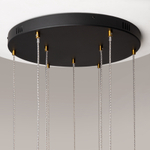 Подвесной светодиодный светильник Maytoni Area MOD295PL-L120BBS3K