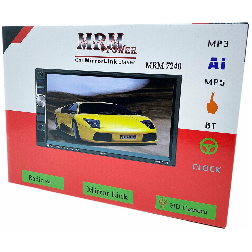 Автомагнитола (2DIN) MRM A7240 (7") Bluetooth