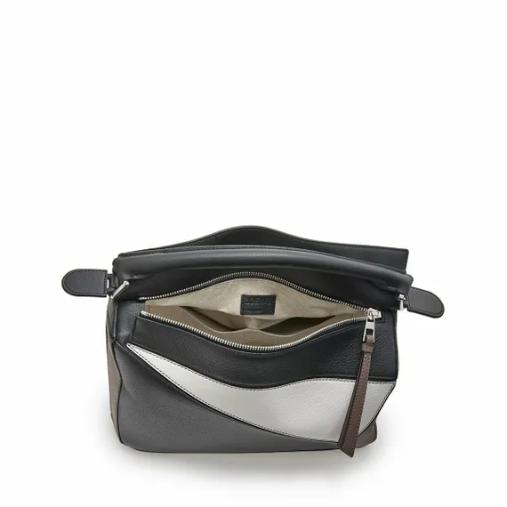 Сумка Loewe Puzzle Small Bag Black/taupe