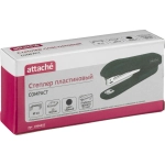 Степлер Attache Compact до 15 листов черный (скобы № 10, с антистеплером)