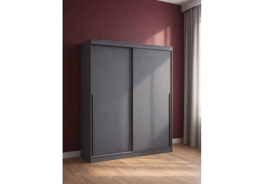Шкаф Woodville Айвор 2,0 м графит
