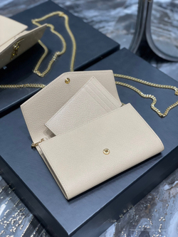 Saint Laurent Uptown Chain Wallet 19 cm