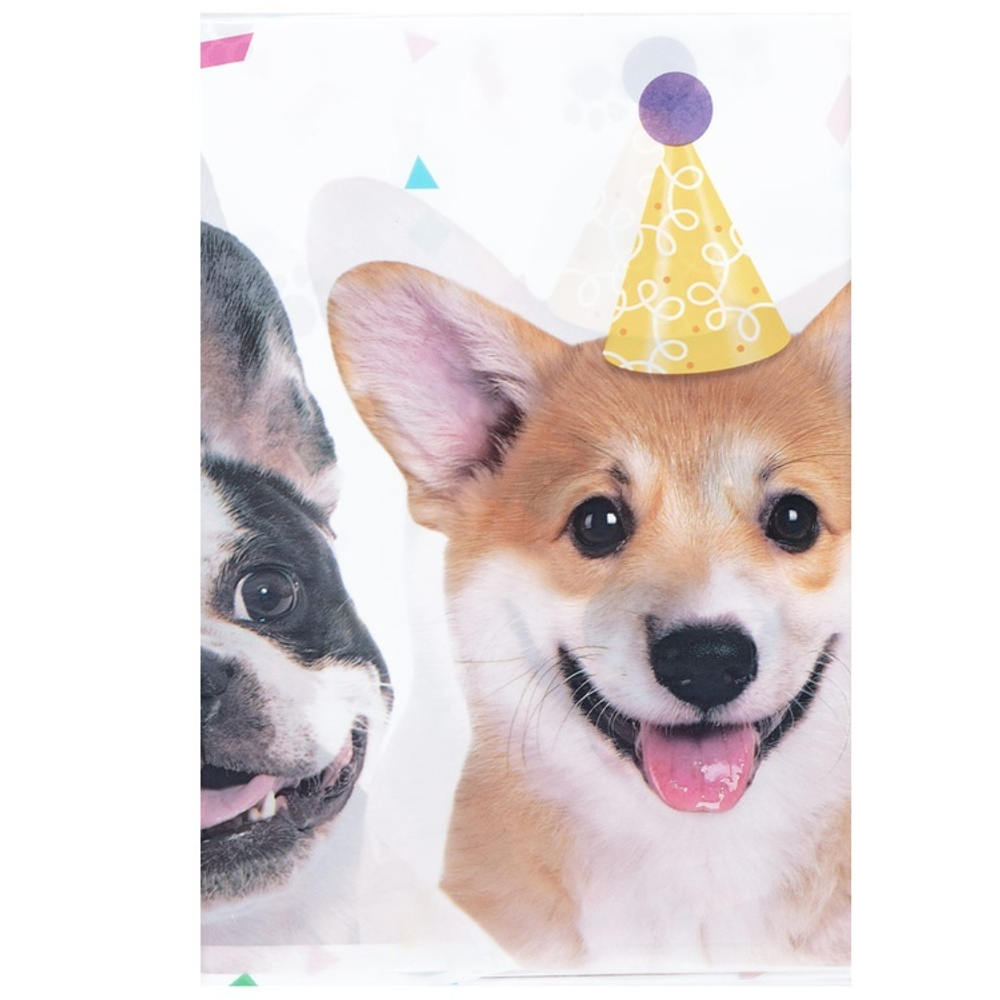 Скатерть полиэтиленовая «Собачки» фотографичные, 130×180 см