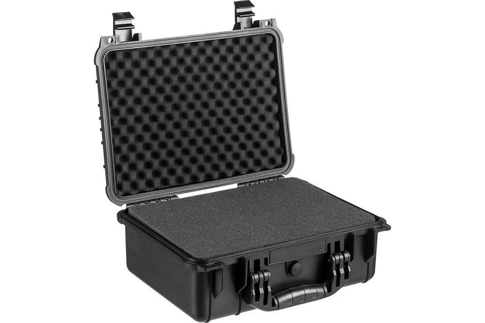 KRAFTOOL PANZER-16, 400 х 330 х 170 мм, (16″), IP55, ударопрочный пластиковый ящик (38251-16)