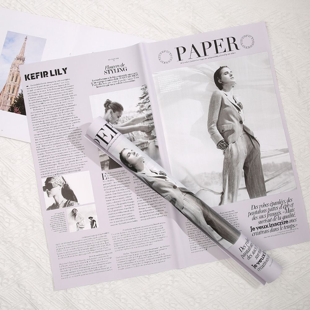 ЛИСТ &quot;Paper&quot; 58*58/20шт СВЕТЛО-СИРЕНЕВЫЙ