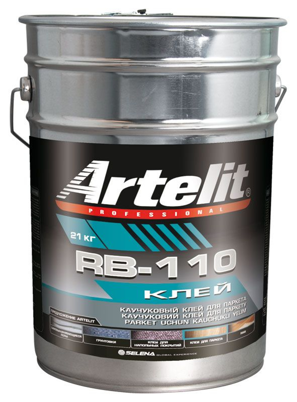Клей для паркета и фанеры Artelit RB-110 21кг