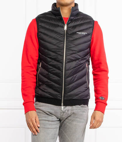 пуховая безрукавка Armani Exchange - черный(8NZQ52 ZNW3Z)