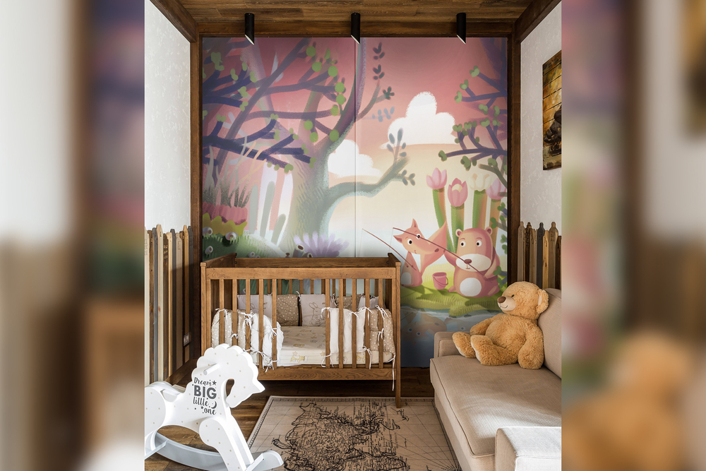 Микровелюр Xpoint (Икспоинт) Детские Арт панели 0676.02