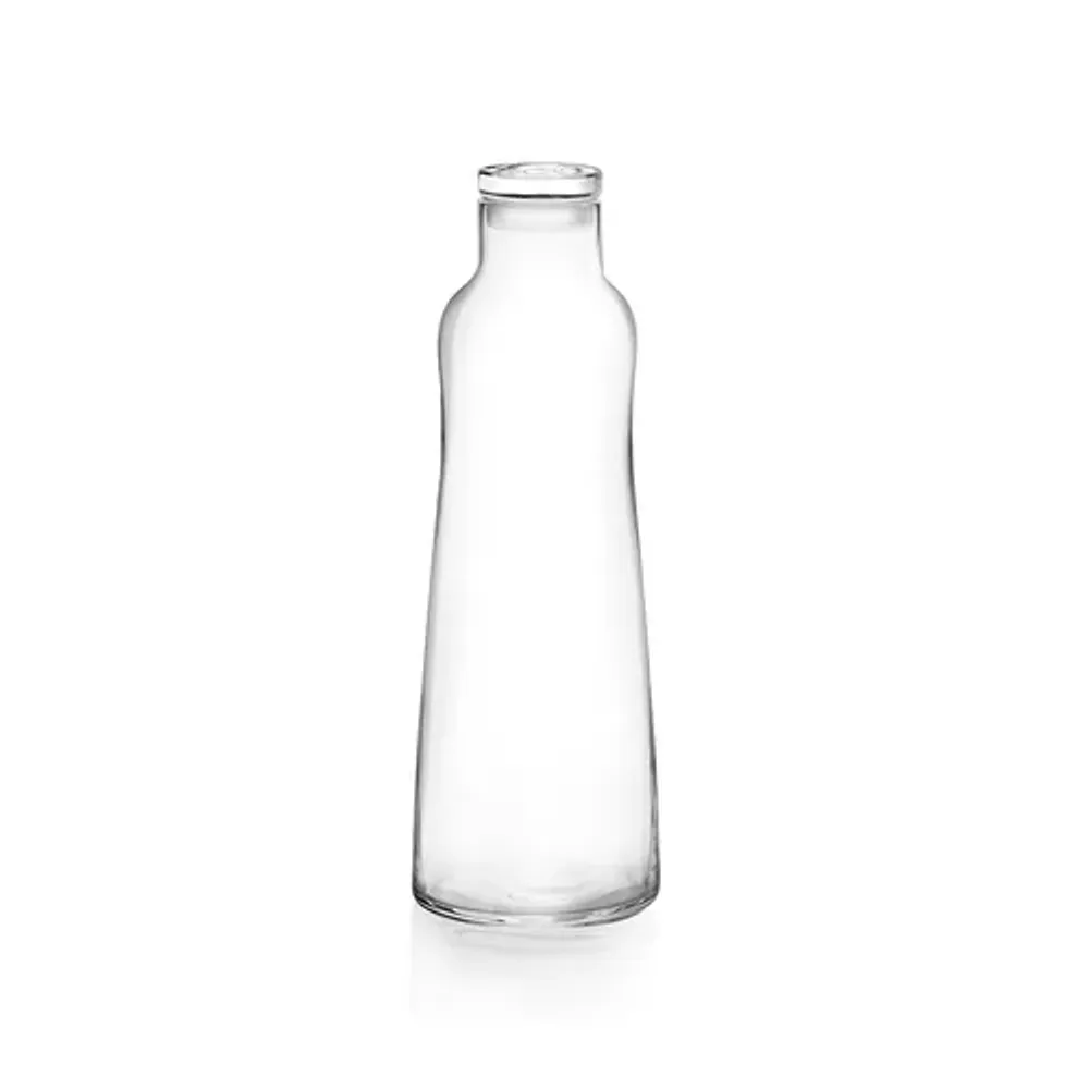 Бутылка графин для воды 1 л с крышкой хр. стекло Eco Bottle d 9 см h27,2 см RCR [1]