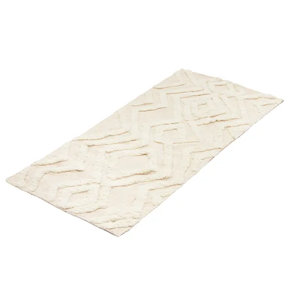 Ковер из новозеландской шерсти и хлопка imphal из коллекции ethnic, 70x160см