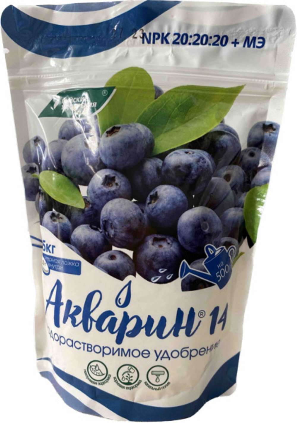 Водорастворимое удобрение "Акварин 14", 0,5 кг, зип-пакет