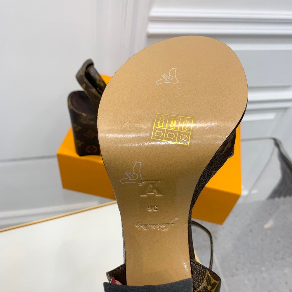 Louis Vuitton Fame Platform Sandals