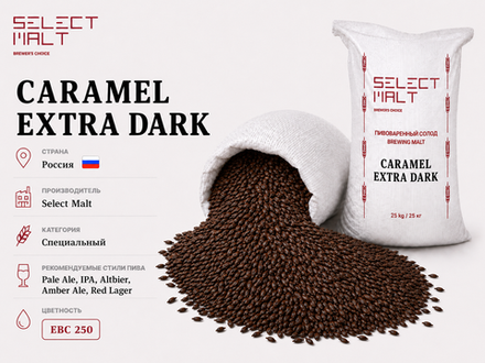 CARAMEL EXTRA DARK (SELECT MALT)