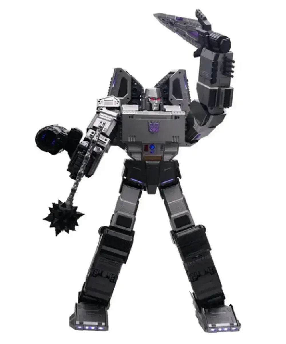 Трансформирующийся программируемый робот с голосовым управлением Robosen Hasbro Megatron Flagman (English version)
