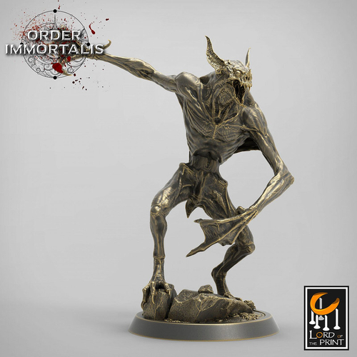 Imperfect Vampire Вампир Дампир стрига упырь кровосос монстр миниатюра для dnd, днд, pathfinder, фентези, Настольная игра, НРИ, Варгейм, РПГ