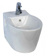 Подвесное биде Vitra Sunrise 36х56 с отверстием под смеситель, белое 5386B003-0288